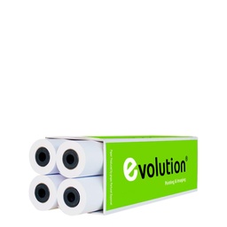 [9595] Evolution 80gr. 594x50m A1 (4 Rolls Per Pack) Inkjet Paper For Plotters